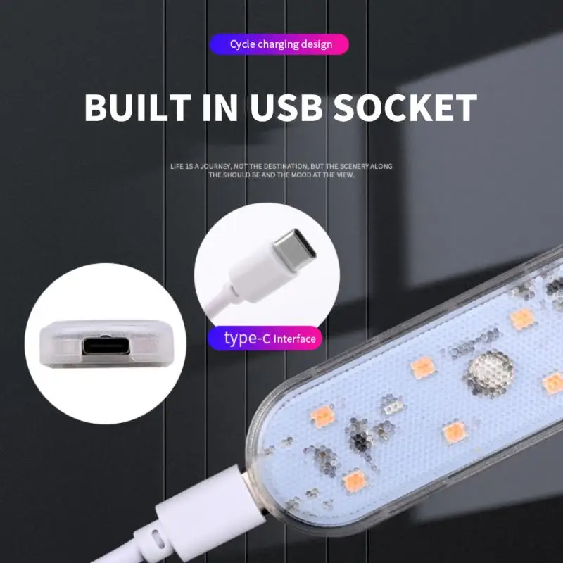 8LED ڵ    ġ Ʈ, ڵ ׸   , ̴ USB LED ߰ , ڵ ¦  ȣ 