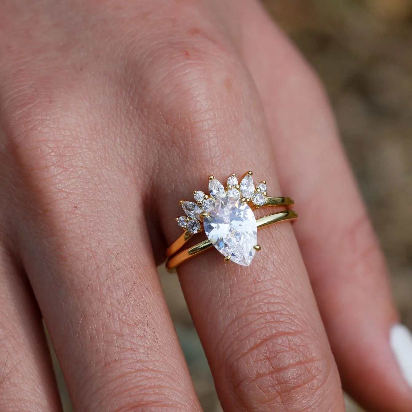 2025 New 316L Stainless steel Wedding Ring for Women Dazzling