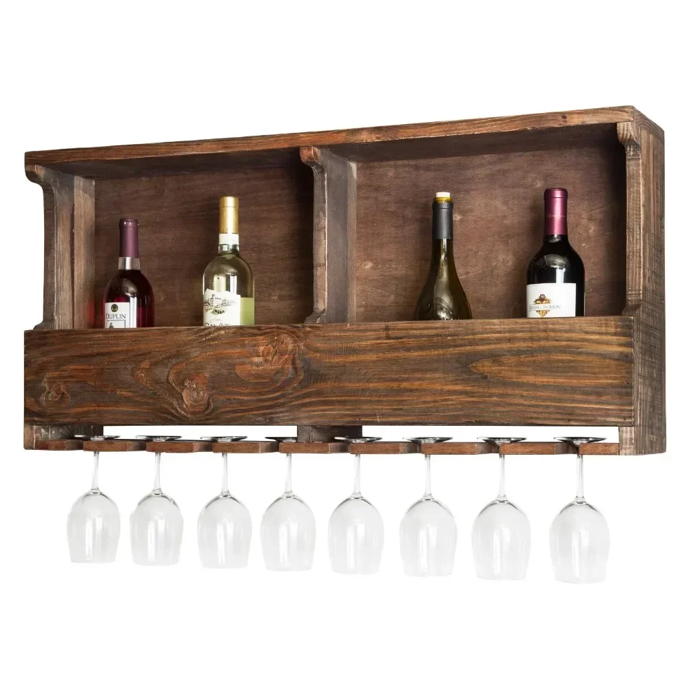 

Garrafeira Alaterre Pomona Reclaimed Wood Wine Rack Kitchen Accessories for Home Brewery & Wine Making Barware Cachaça Shelves