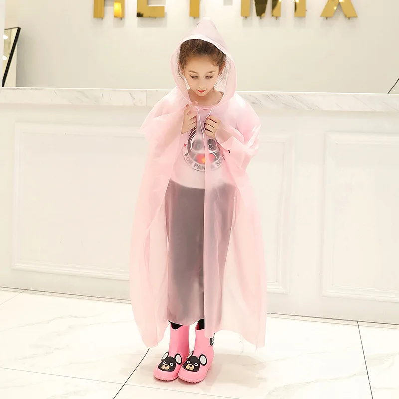 Raincoat Children Funny Cartoon Baby Kids Rainwear Cute Waterproof Children Raincoats Kids Funny Rain Coat Poncho