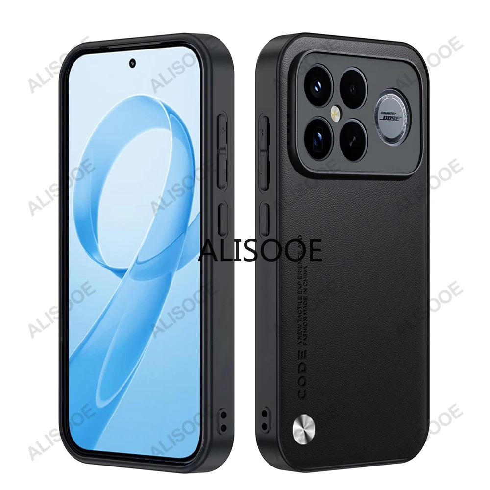 Luxury Fiber Texture PU-Leather Shockproof Case Cover