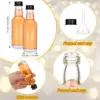 50 ml Glass Mini Liquor Bottles with Caps Mini Wine Bottles Reusable Empty Spirit Bottle for Wedding Party 3