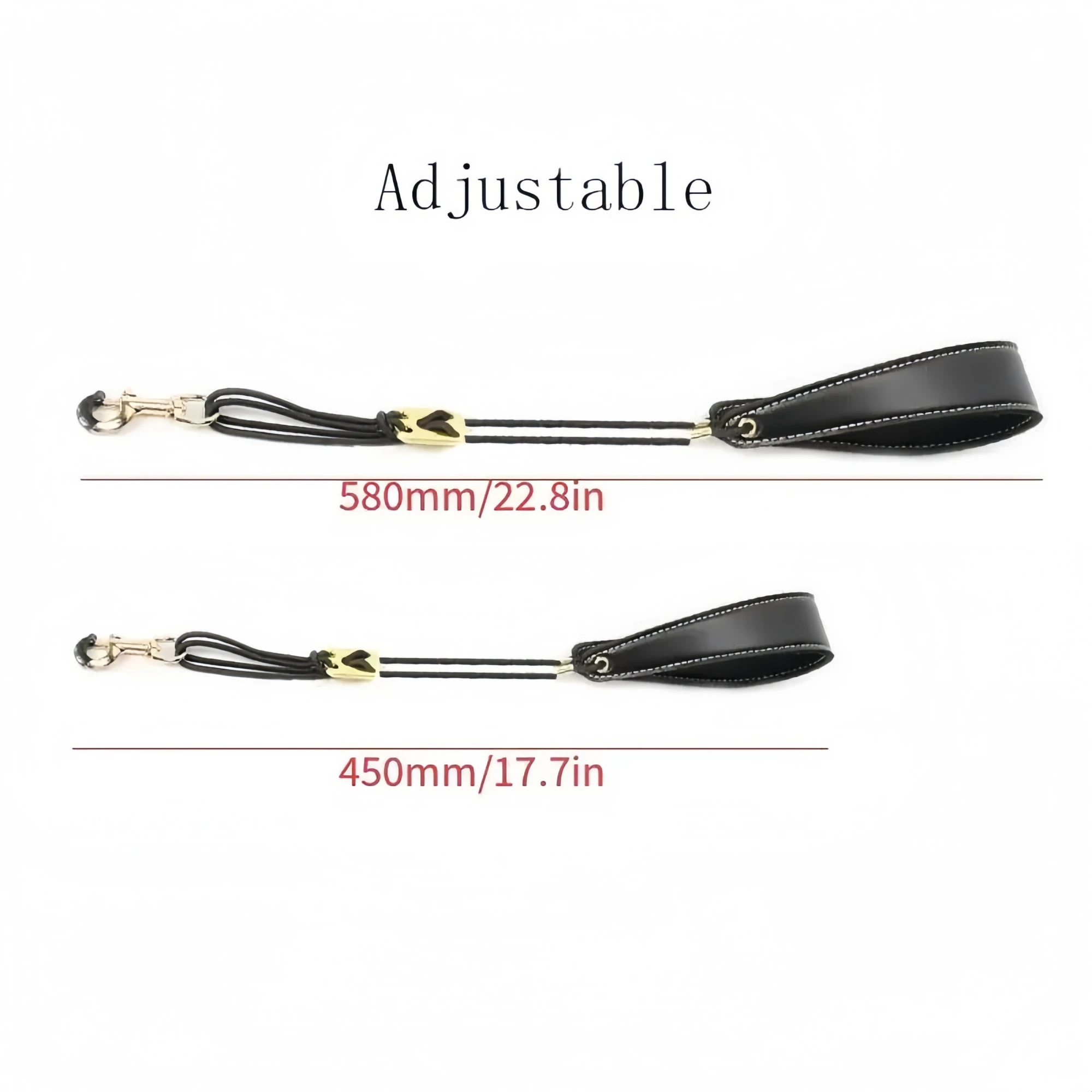 Premium Leather Saxophone Neck Strap with Enhanced Protection