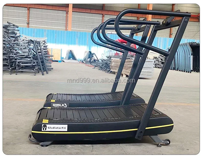 Factory Direct Supply Commercial Indoor Running Machine Speed Adjustable Mini Curved Treadmill (Nylon Belt) MND-Y400 Hot Sale