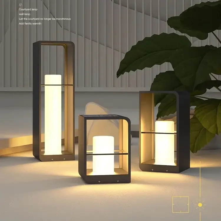 Villa Waterproof Solar Garden Outdoor Lawn Light Landscape Park Garden Light Homestay Balcony Ambient Light garden decoration