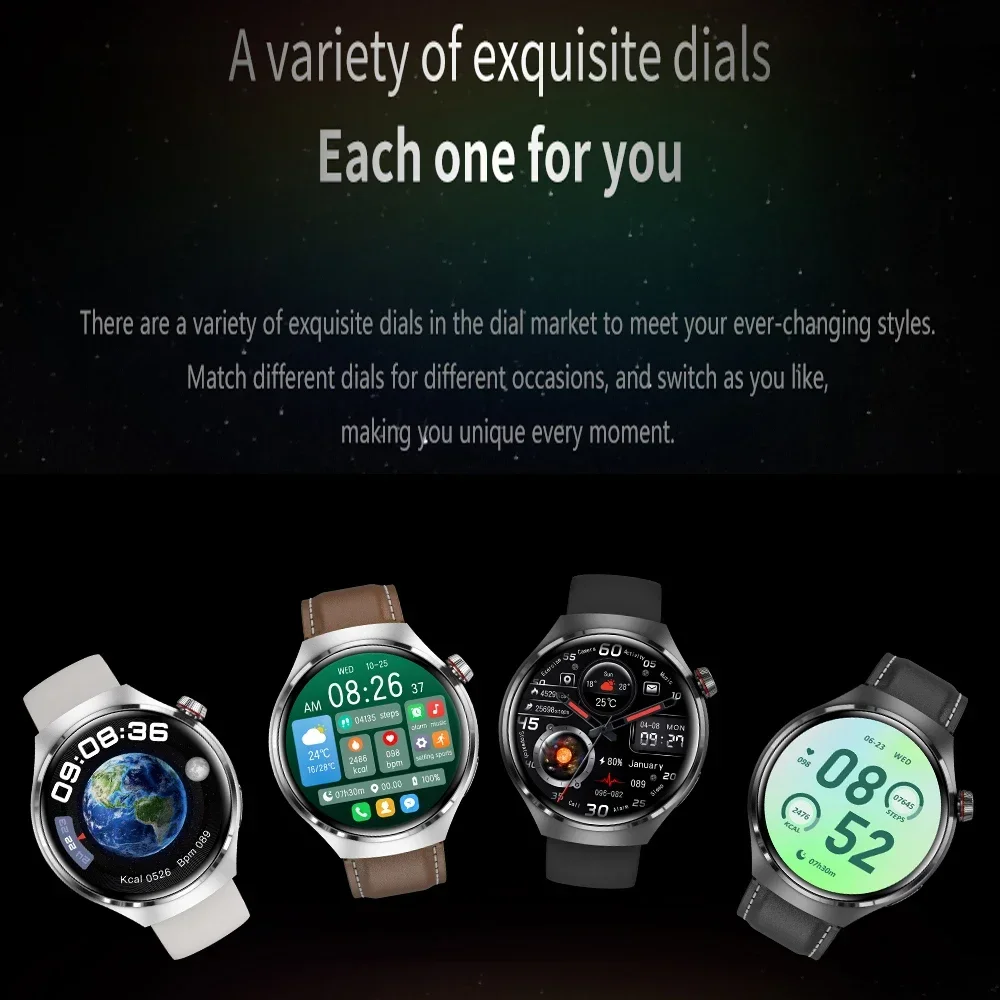 Xiaomi-reloj inteligente GT4 Pro para hombre, nuevo accesorio de pulsera resistente al agua IP68 con pantalla HD AMOLED de 360x360, control del