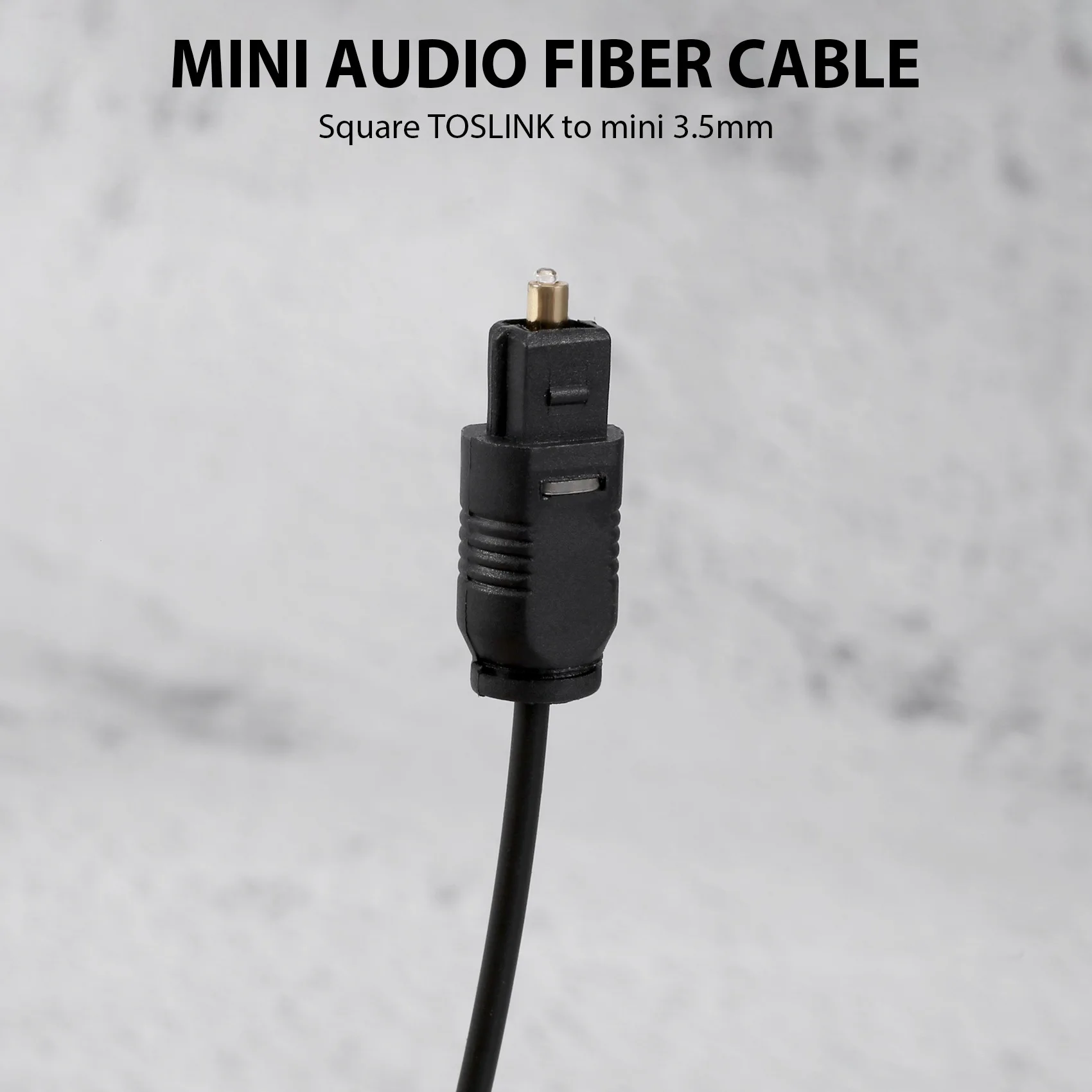 Hot sale 2M Mini 3.5mm Plug Digital Optical Audio Cable SPDIF Optical Fiber Line