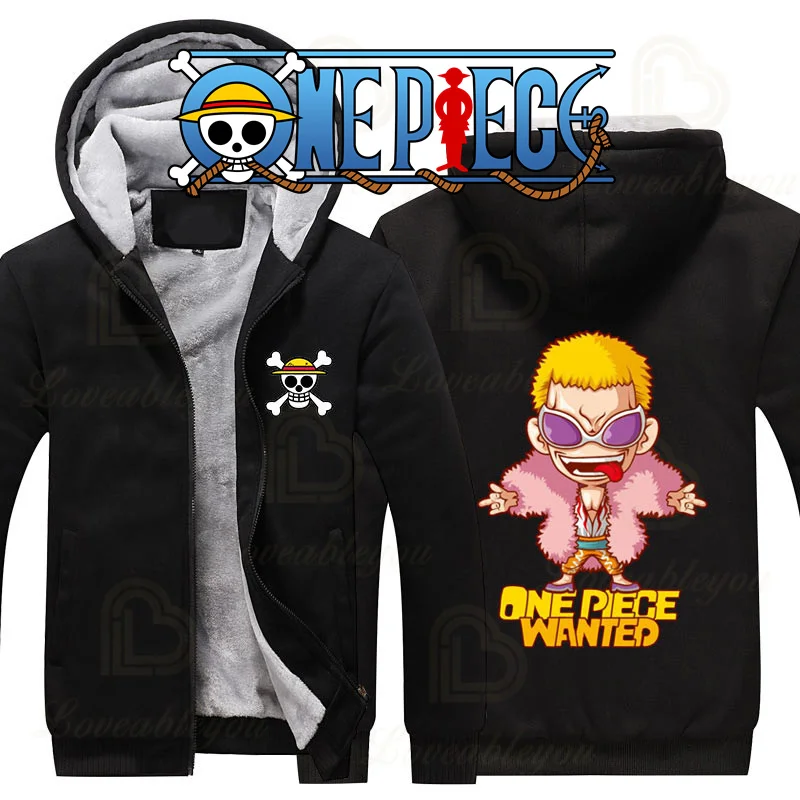 Doflamingo One Piece Sweatshirts Hoodies Monkey D. Luffy Luminous