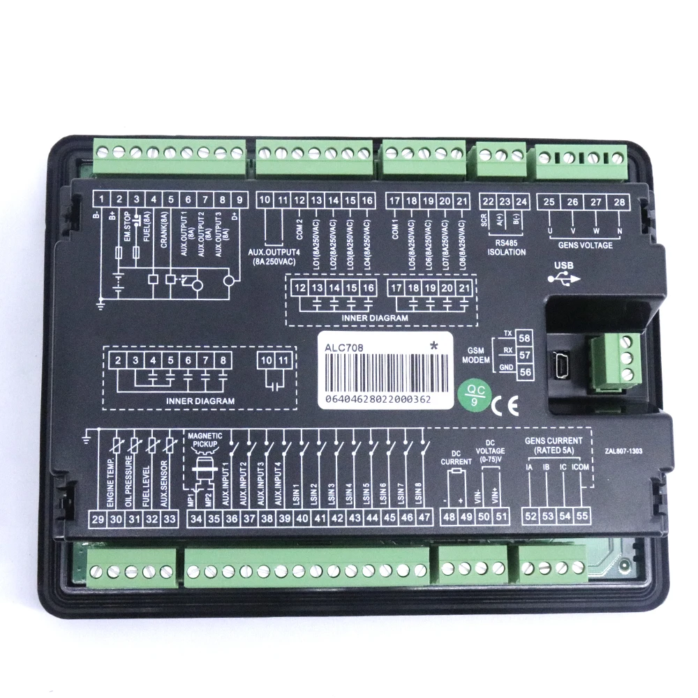 ALC708 Lighting Tower Controller Lighting Tower Remote Start/Stop Controller Gen