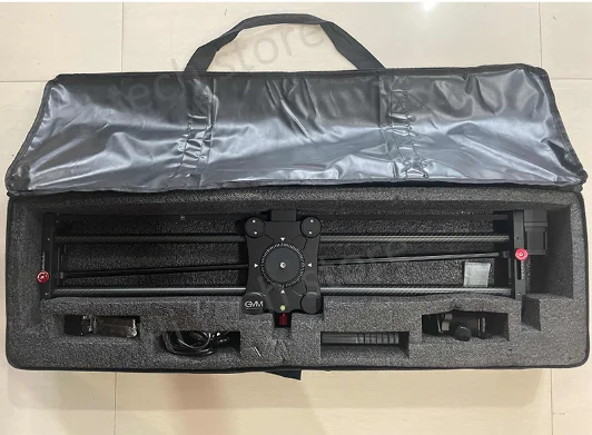 GVM GR-120QD 120cm/GR-80QD 80cm Motorized Camera Track Slider Small Dolly Stabilizer for Camcorder Smartphone