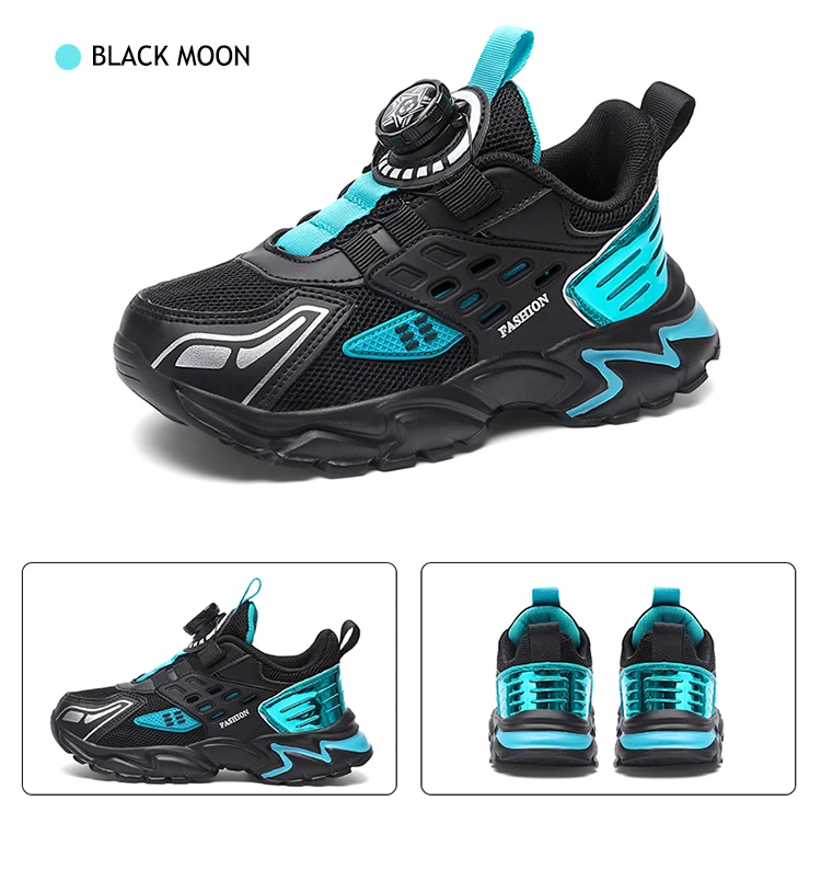 Children Athletic Sneakers Summer Breathable Lightweight Outdoor Running Shoes Non-slip Tennis for Boys Kids Sports Size 28-39