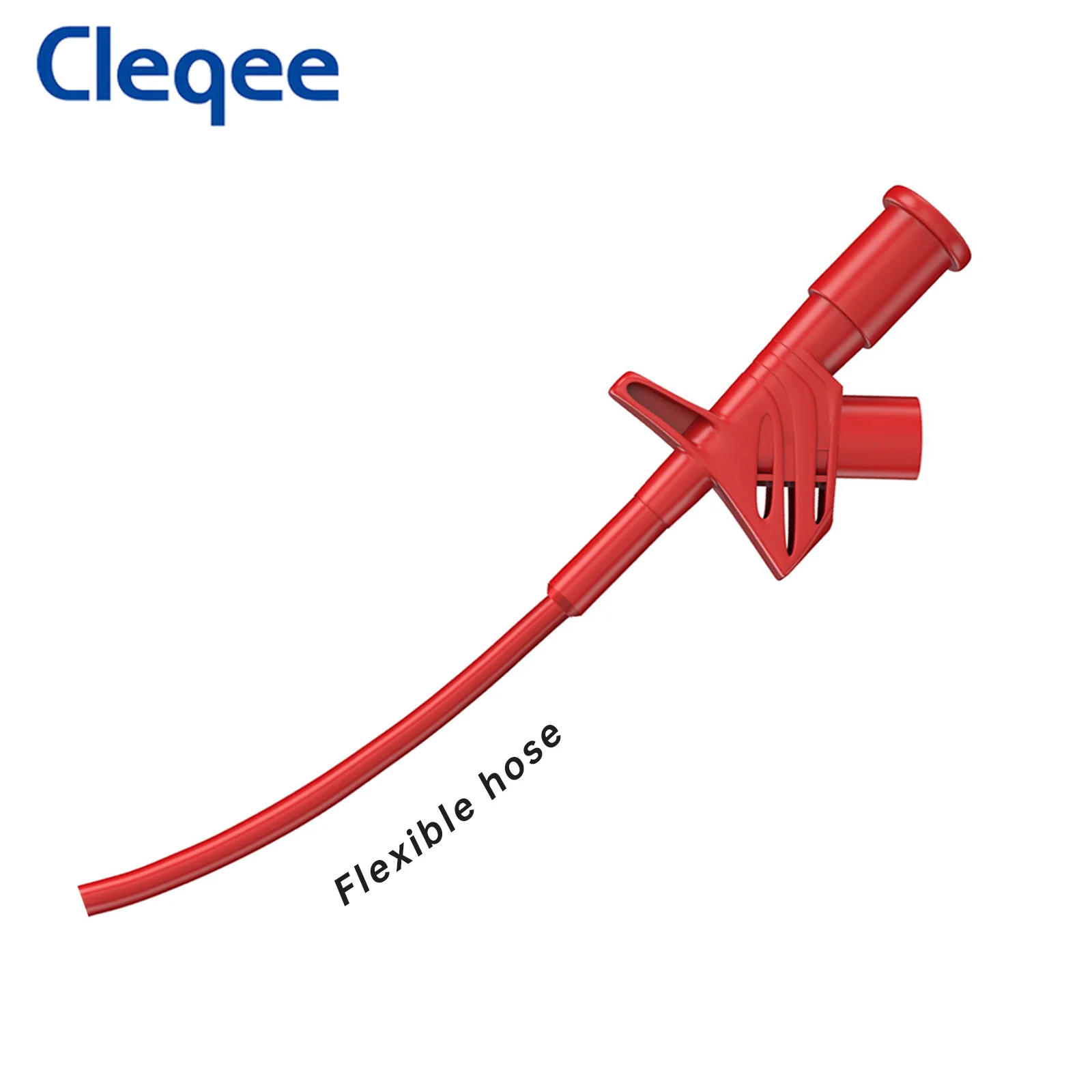 Cleqee P5004 2PCS Professional Test Hook Clip 10A 1000V High Voltage Insulated Quick Testing Probe Electrical Testing Tools