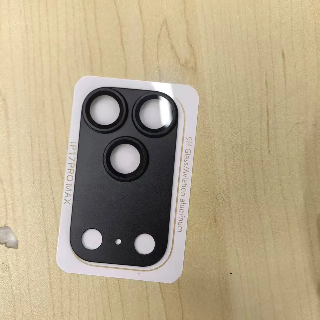 Premium HD Armor Camera Lens Protector with Aluminum Metal Ring and Tempered Glass Film