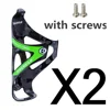 2 PCS Hot Sale Full Carbon Fibre Road Bike Water Bottle Cage Bottle Holder Bicycle Accessories Ultra Light Cycle Equipment 4