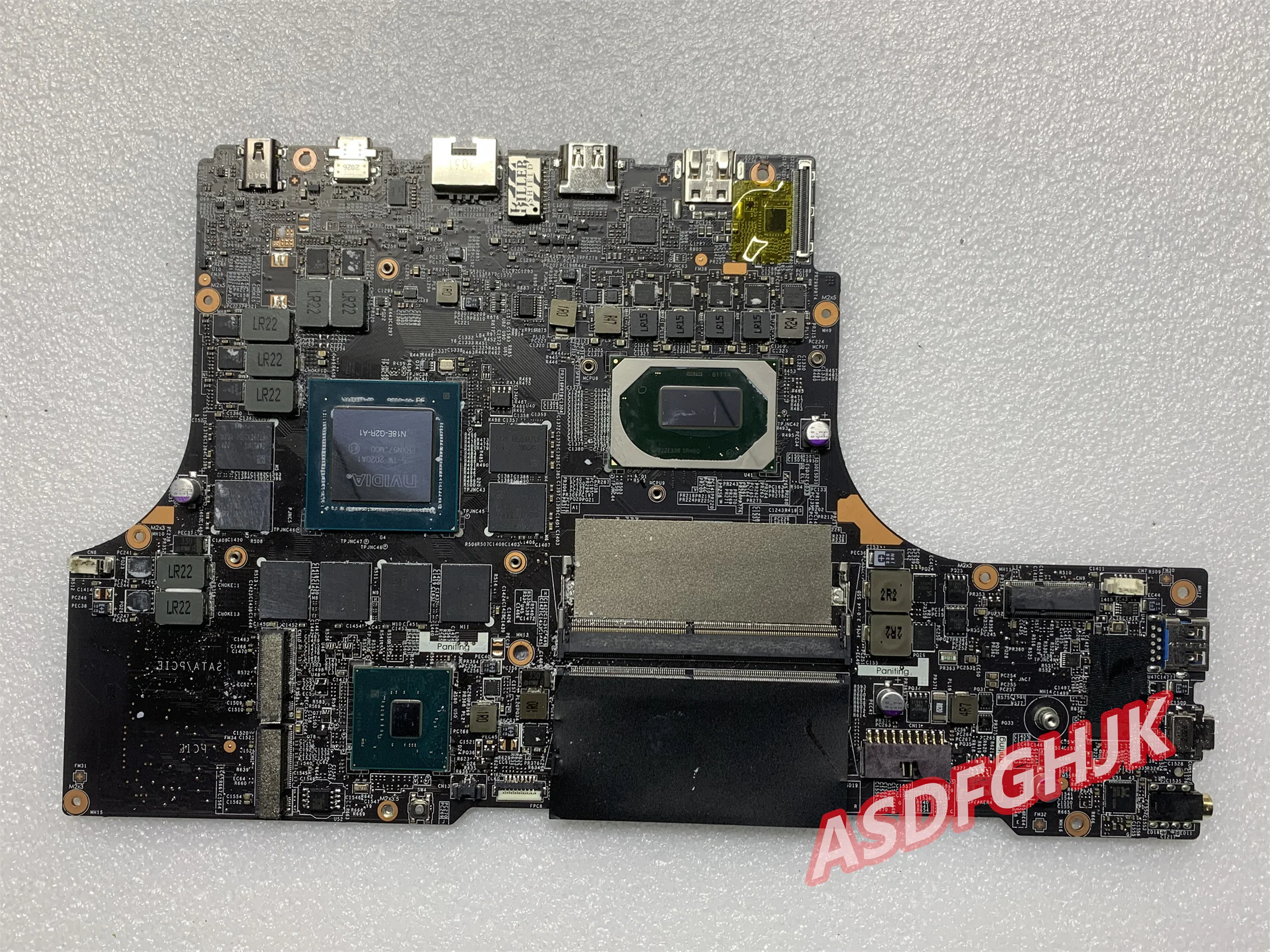 

Ms-15411 ver 1,0 для Msi ms-1541 GE66 Raider 10SF Материнская плата ноутбука с i7-10750h и RTX2060/RTX 2070m 100% Полная работа
