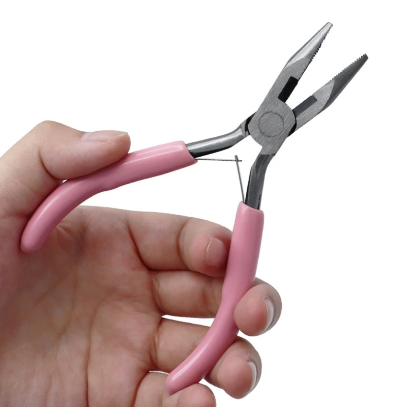 9 Pieces Jewelry Pliers Set Jewelry Making Hardware Winding Pliers for DIY Crafts Necklaces Jewellery Making Repair Tool