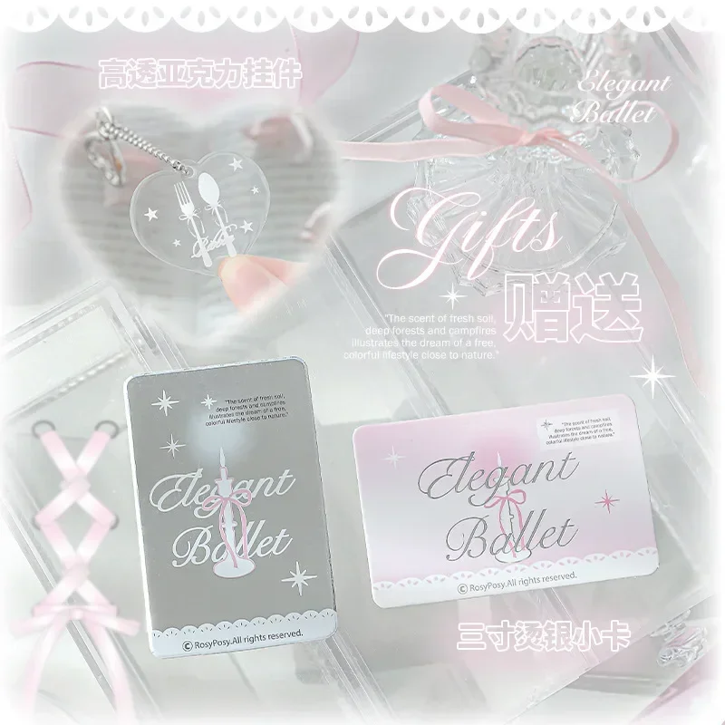 Lace Kpop Photocard Holder Sweet Chic Sliver Color Student ID Card Cover Case with Key Ring Bow Ribbon Photo Card Protector 4