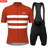 RAUDAX Cycling Jersey Set 2025 Summer Short Sleeves Quick-dry Men's Cycling Clothing MTB Bike Wear Roupa De Ciclismo Masculino 1