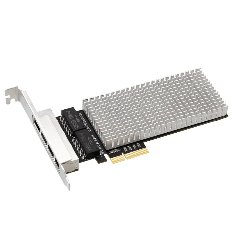 Pcie 디스크리스 네트워크 카드, 4 포트, 2.5g, 천 메가헤르츠 유선 네트워크 포트, I226 칩, Esxi 디스크리스 Pxe 부팅