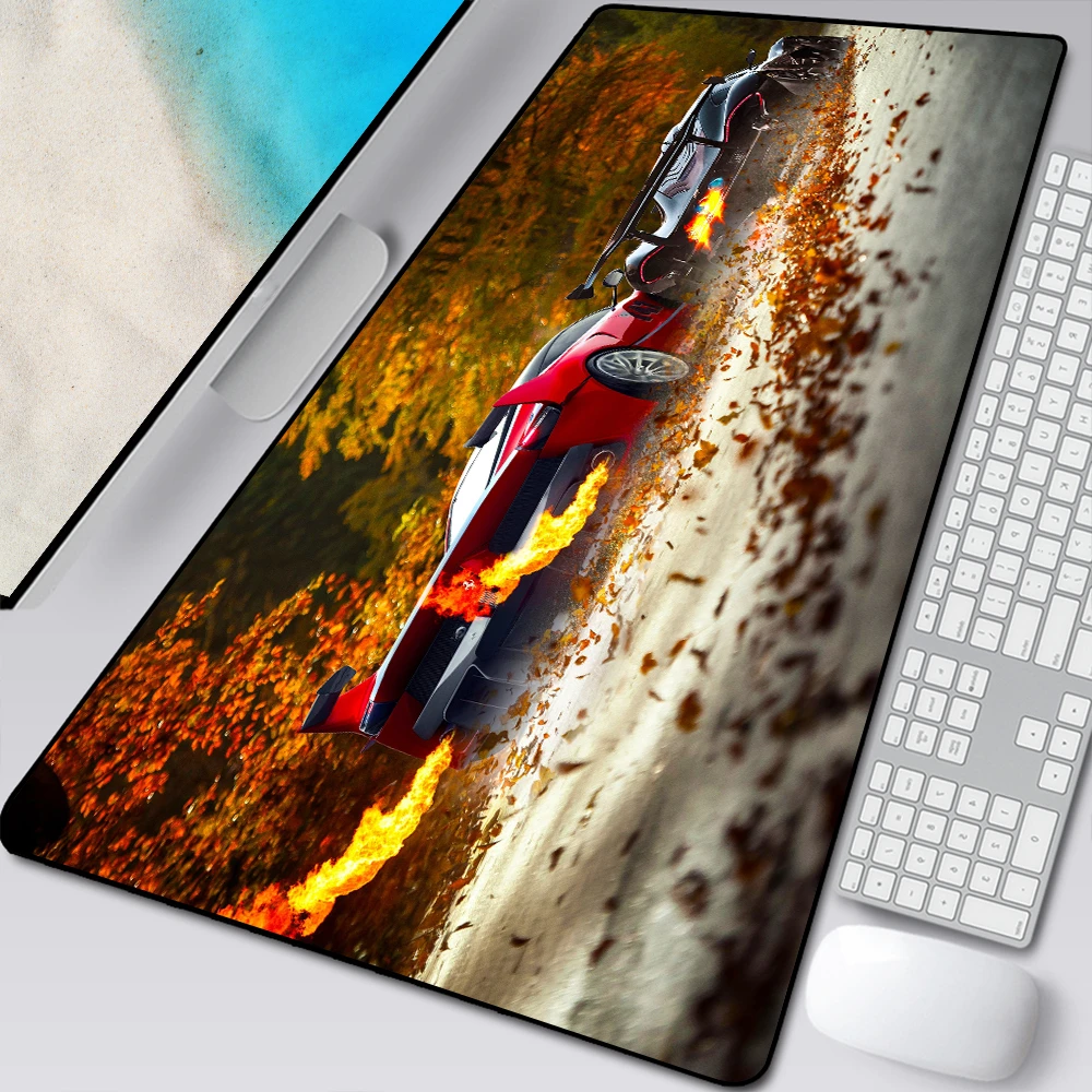 Xxl特大クールカー美しい風景柄マウスパッドデスクパッドアニメマウスプリントコンピューターゲーマーロックエッジマウスパッド Mouse Pads Aliexpress