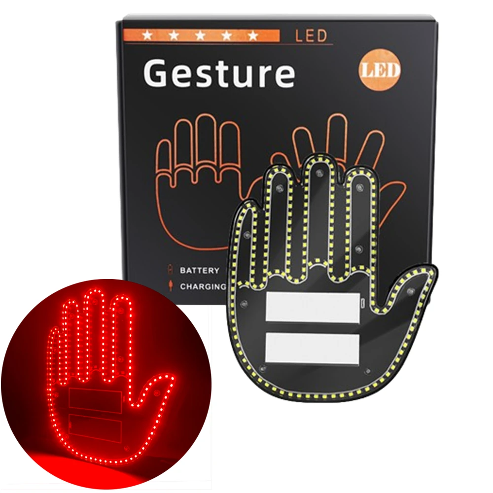  Juquline Led Hand Gesture for Car, Car Hand Signal