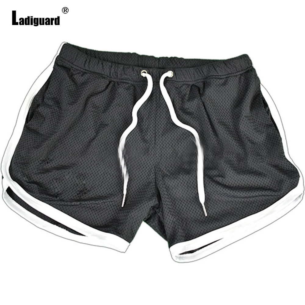 smart casual shorts mens Ladiguard Plus Size Men Fashion Leisure Shorts Sexy Mens Clothing 2022 Summer New Drawstring Shorts Male Casual Beach Short Pant casual shorts for men