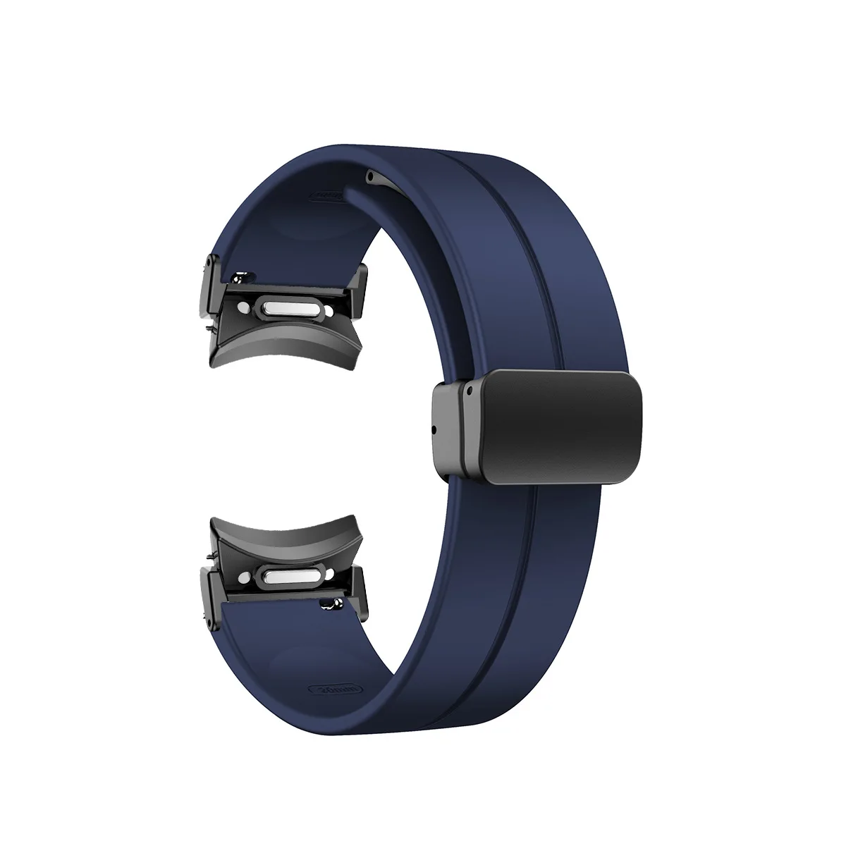 Magnetic Silicone Strap Sport Watchband - Versatile and Stylish Accessory