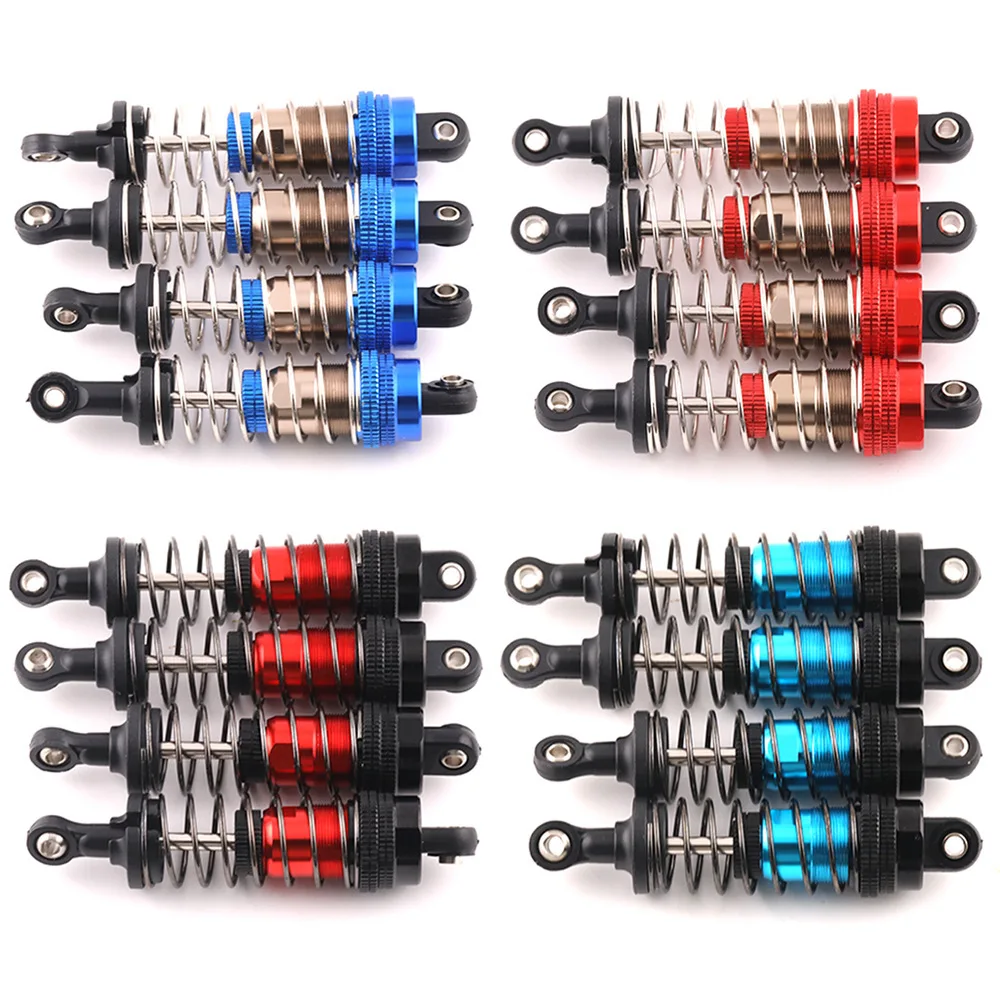 

4 шт., амортизатор для MJX 16207 16208 SCY 16101 16102 Wltoys 144001 124019 HBX 16889