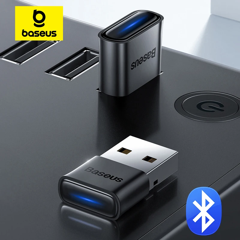 Baseus-Bluetoothワイヤレス送信機受信機 Bluetooth Aux Adapter, Bluetooth 5.0 Audio Receiver for Wireless