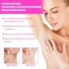 Whitening Cream Knee Buttock Inner Thigh Bleach Remove Melanin Dullness Fade Dark Spots Nourishing Underarm Brightening Cream 5
