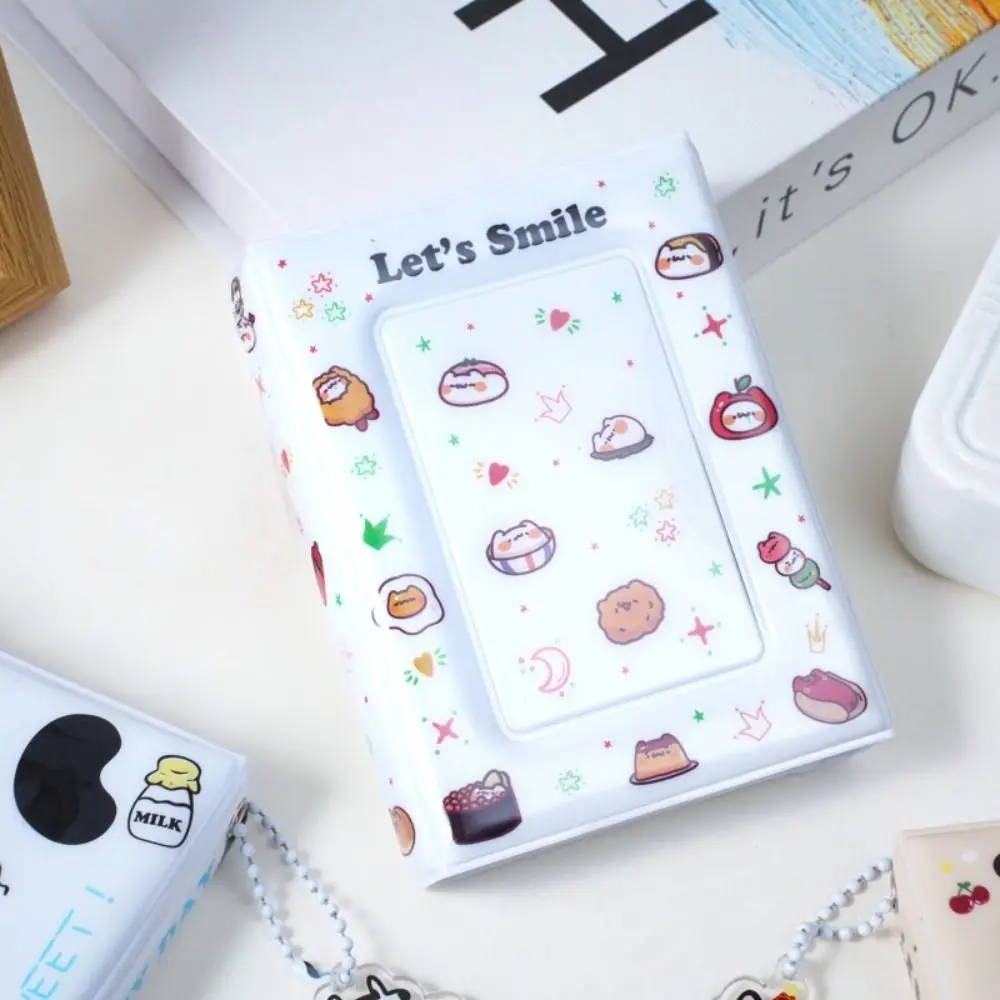 36Card Slots Envelope Photo Album 3 Inch Cartoon Animals Picture Storage Holder Waterproof Durable Small Card Collection Book