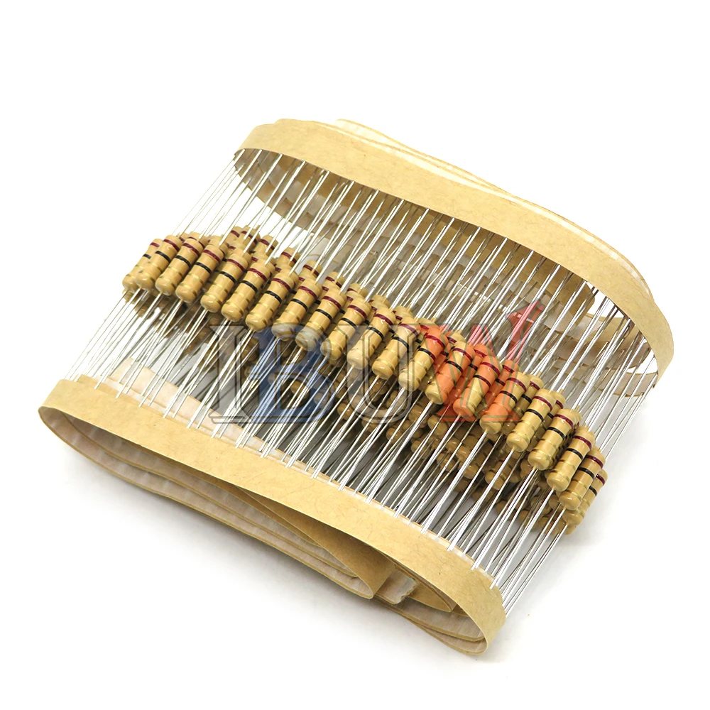 20db 1W Szénrúd fólia resistors 5% 1R ~ 1M 2R 10R 22R 47R 100R 330R 1K 4.7K 10K 22K 47K 100K 330K  470K 1 2 10 22 47 100 330 Ohm