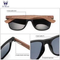 Oi bois marque lunettes De soleil en bois naturel hommes polarisées mode lunettes De soleil Original bois Oculos De Sol Masculino nouveaux cadres TR90 5