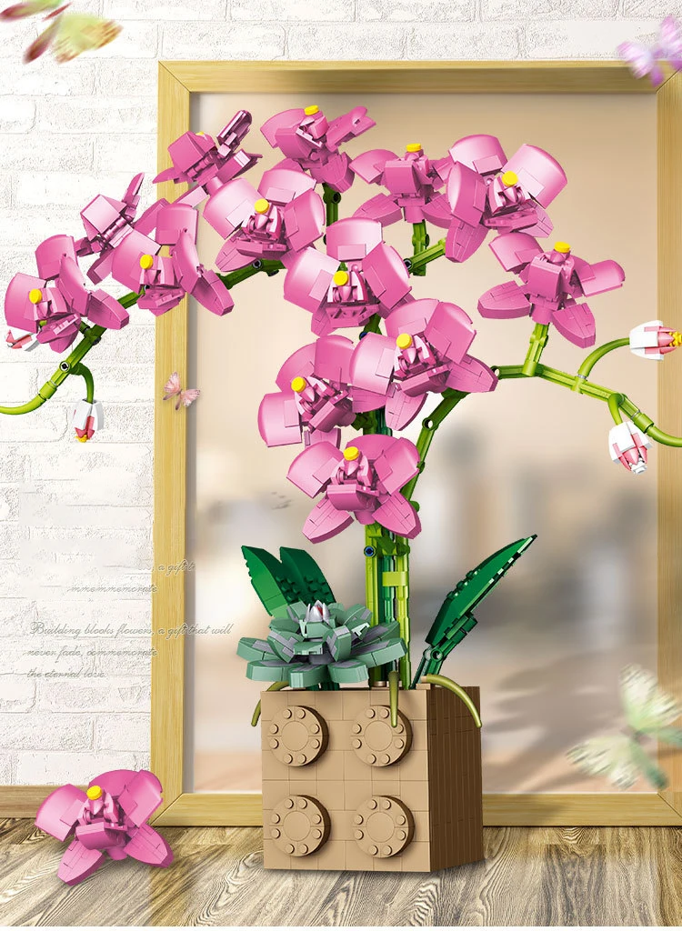 Moc 5010 Bonsai Orchid Flowers
