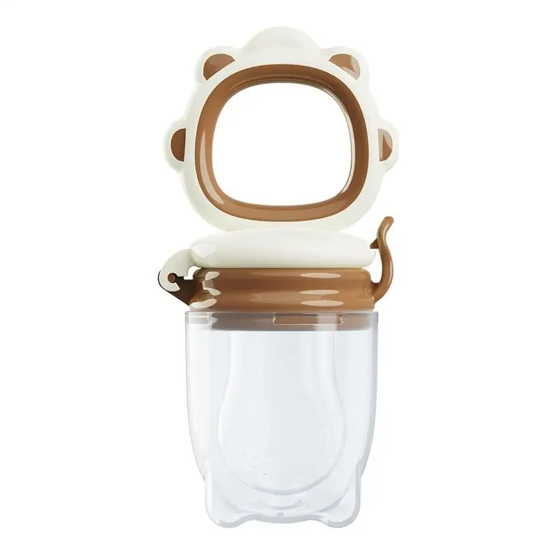 Baby Solids Fruit Feeder Pacifier Infant Teether Toy 6M+ BPAFree Easy-Clean Silicone Pacifier For  Baby Teeth Relief