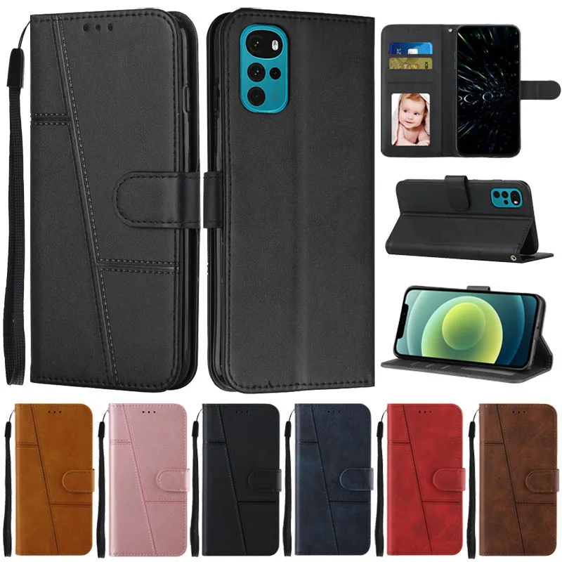 Per Moto G22 Custodia Flip Portafoglio Copertina A Libro Per Coque Motorola Moto G22 Custodia Per Telefono Motorola G22 G 22 Custodia Protettiva In Pe