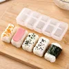 1PC Sushi Mold Transparent 5-piece Bento / Battleship Onigiri Mold Japanese Cuisine Lunch Bento Kitchen Gadgets