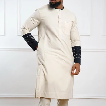 Aminu Long Sleeve Kaftan Outfit