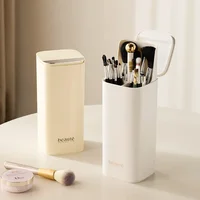 Automatic Lifting Cosmetics Storage Box Dustproof Makeup Brush Holder Desktop Makeup Tools Lipstick Eyebrow Pen Holder Organizer 1