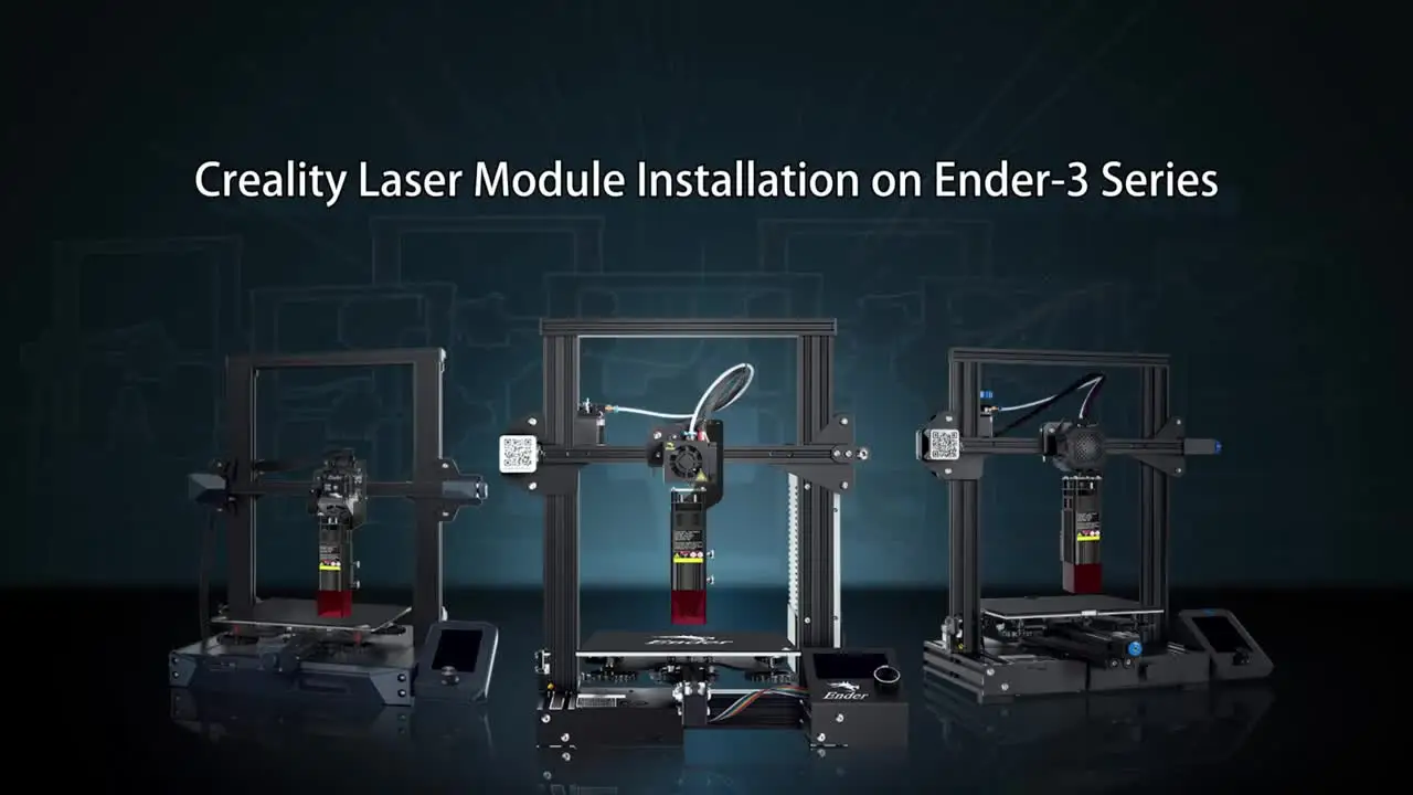 Creality-レーザー彫刻モジュール,Ender 3/neo/s1シリーズ用の高精度3D