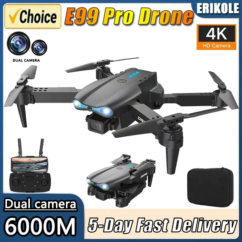 โดรนบันทึกภาพ 4K ระบบ FPV 5G พร้อมกล้องคู่