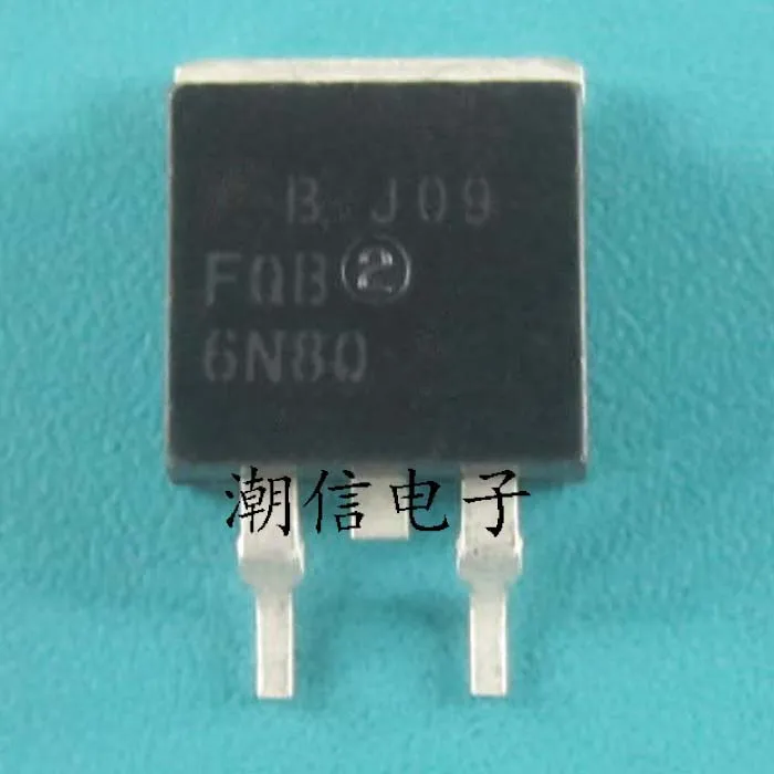 

10PCS/LOT FQB6N80 6A 800V