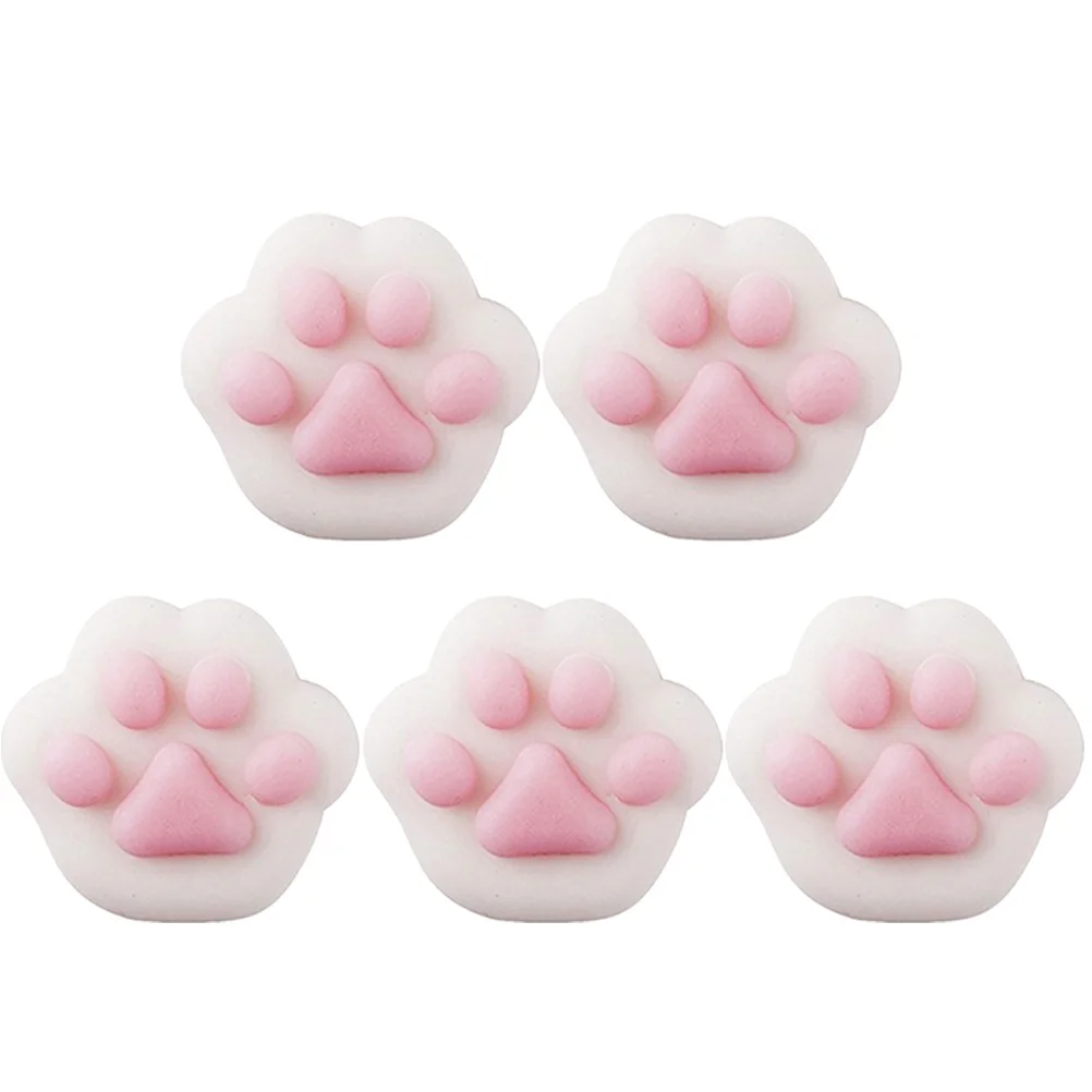 

5 шт., силиконовые сжималки для кошек