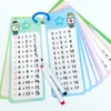 60 Pcs Mathematical Training Cards Maths Table for Kids Self Check Classroom Home Learning Aids Teacher Teaching Aids Montessori 4