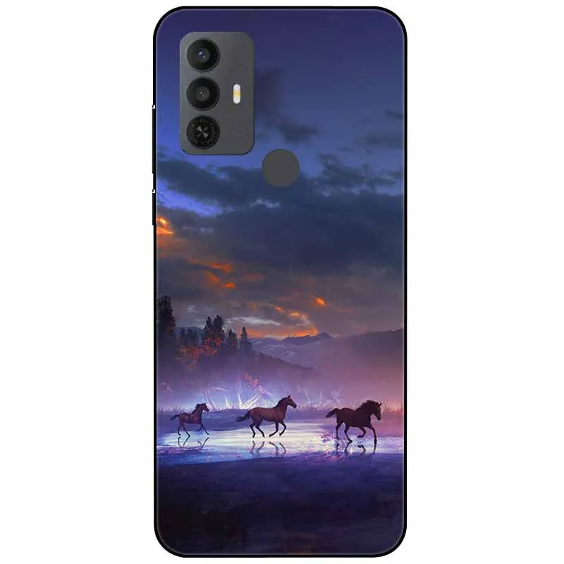 Silicone Lovely Black Bumper Soft TPU Phone Cover