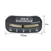 ETOPOO 10-0-10 Inclinometer Mini Protractor Gauge Ship's Route Inclinometer  for Modern Boats Mounts 6
