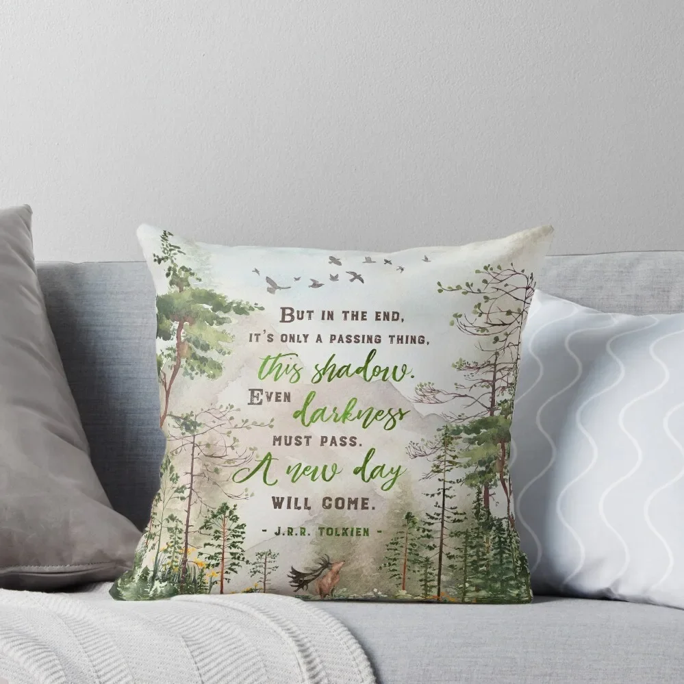 

But in the end Throw Pillow