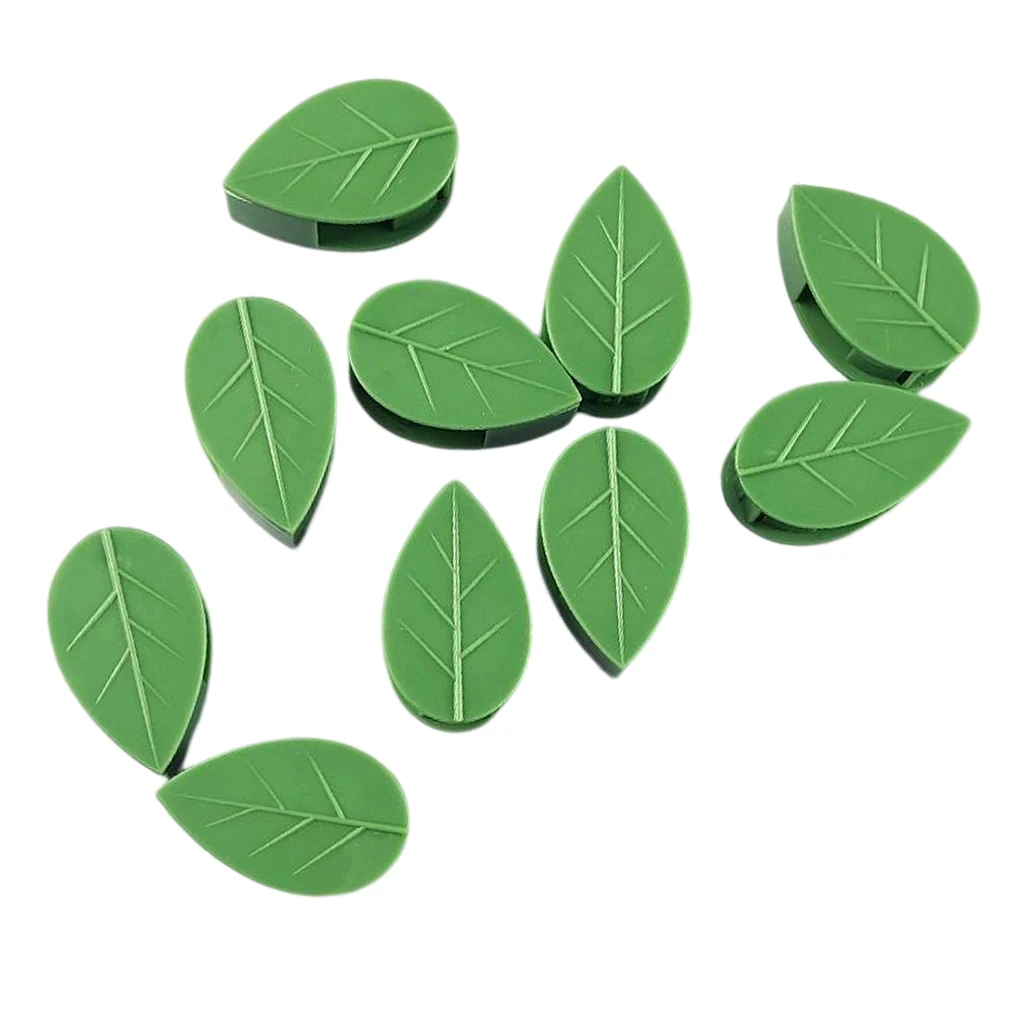 

10 Pieces Climbing Plant Support Invisible Traction Organizer Clip Garden