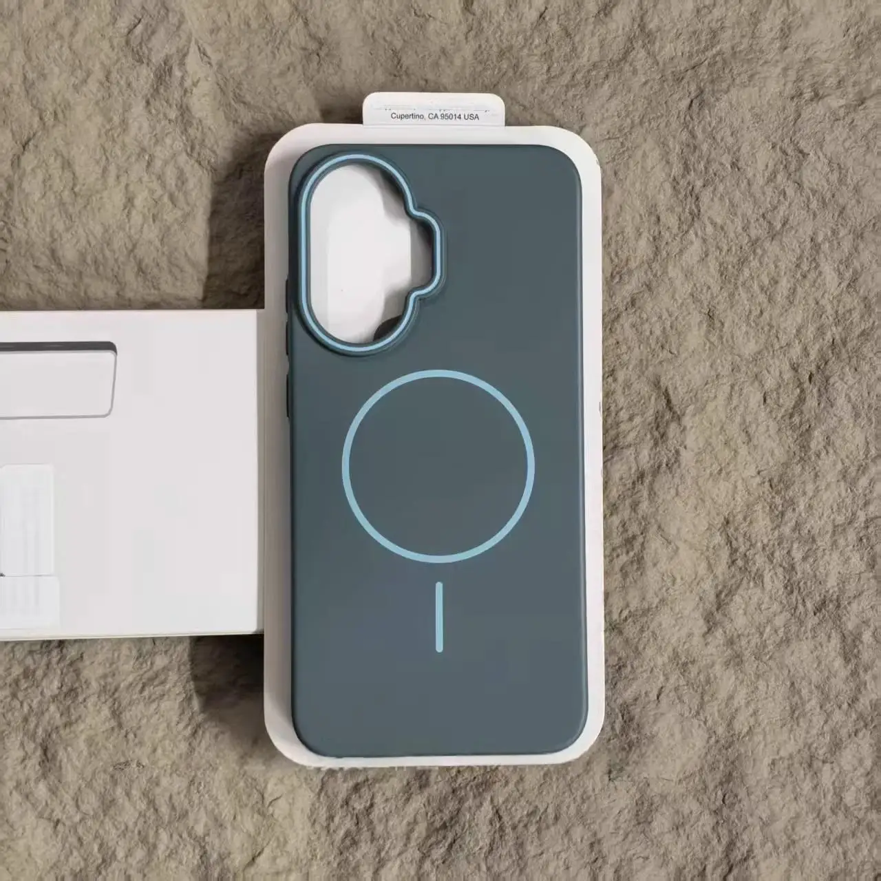 Magnetic Matte Shockproof Hard Case with Transparent Bumper