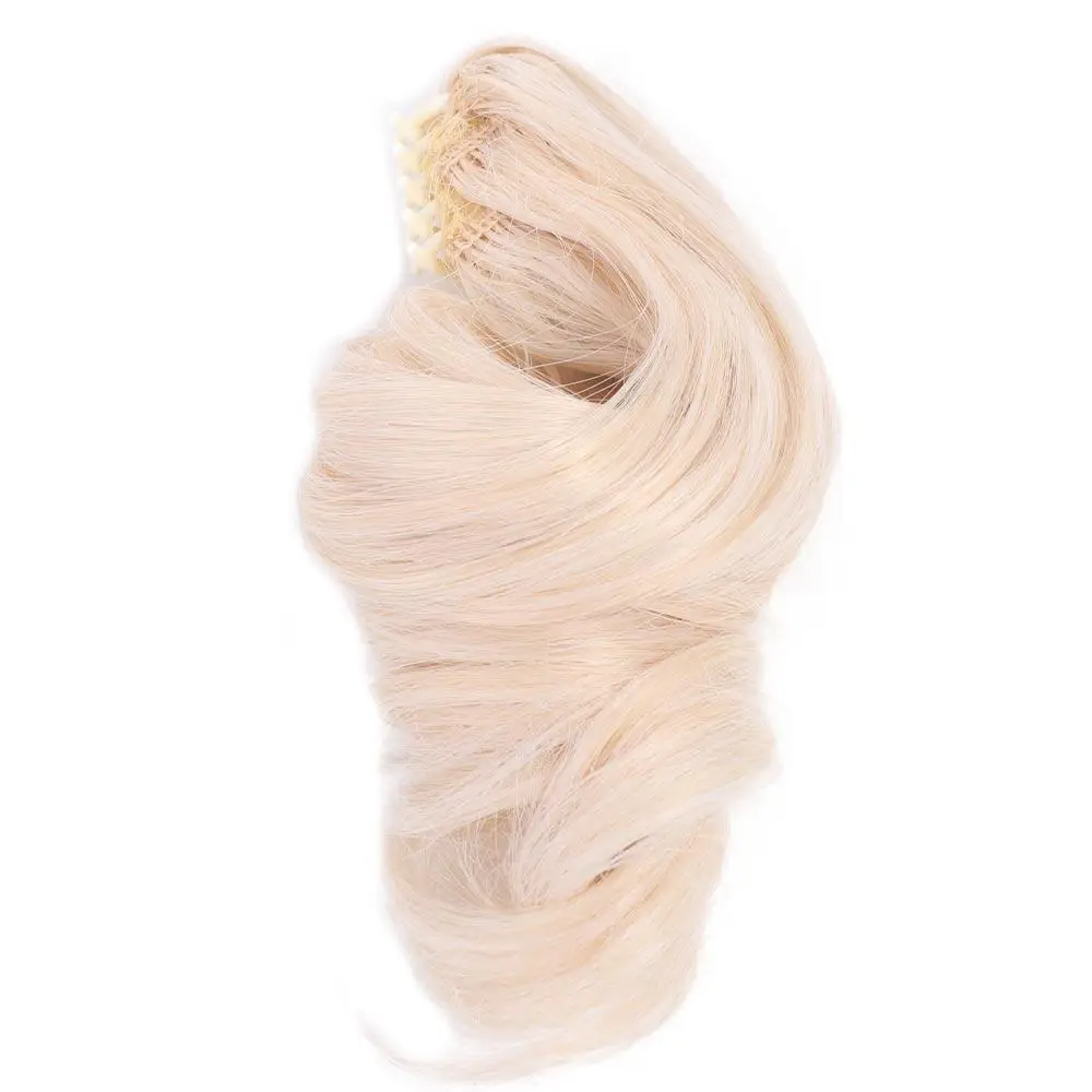 Msiredoll Wig Hair BJD Dolls Accessories For 20cm Cotton Doll Long Curly Hair Ponytail Chemical Fiber Wig